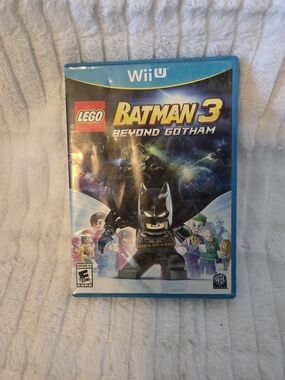💚3 For $15💚LEGO Batman 3: Beyond Gotham (Wii U) - Blue Case